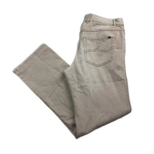 Paul & Shark Men's Straight Leg 5-Pocket Jeans Khaki/Tan • 38x32 - Picture 1 of 10