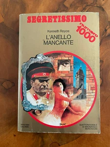 L'anello mancante Kenneth Royce Segretissimo numero 1000 Mondadori 1984 - Picture 1 of 3