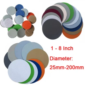1 - 8 Inch Wet & Dry Sponge Sanding Discs 800-10000 Grit Hook & Loop Sandpaper - Picture 1 of 14