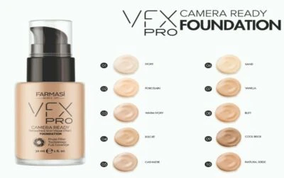 Farmasi VFX Pro Camera Ready Foundation 30 ml Collection - Image 1 of 4