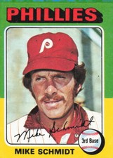 1975 Topps Mini #70 Mike Schmidt   Card TCCCX