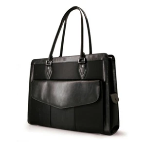 Mobile Edge Large Geneva Special Edition Woman Briefcase 17.3 Laptop Tote Black - Picture 1 of 15