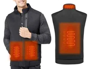 Heizweste Beheizbare Weste USB Elektrische Heizjacke Wärmeweste Heated Vest 46 M - Bild 1 von 5