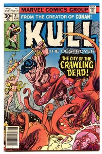 Kull the Destroyer 21 NM 9.4 Marvel 1977 - Picture 1 of 3