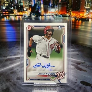 2021 Bowman Jeremy Ydens 1st Bowman Paper Auto #PAPR-JY Nationals ๐ฅ๐ฅ - Picture 1 of 4