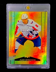 ALEX OVECHKIN RARE GOLD REFRACTOR HOLO Upper Deck Parallel SP Insert - CAPITALS - Picture 1 of 5
