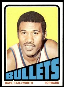 1972-73 Topps Nm-Super Nice Dave Stallworth 14 Baltimore Bullets #132 - Picture 1 of 2