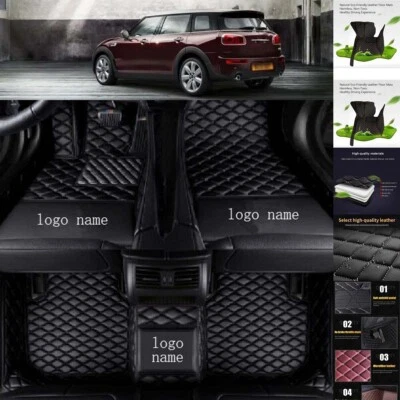 For Mercedes Benz All Models Car Floor Mats Luxury Carpets Waterproof Anti-Slip - Image 1 of 4