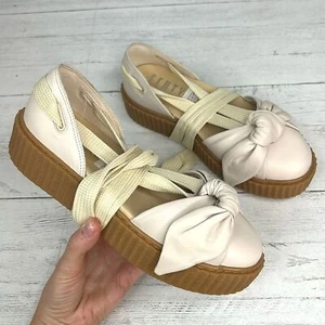 NEW Puma x Fenty by Rihanna Bow Creeper Platform Shoes in Womens Size 7.5 - Picture 1 of 8