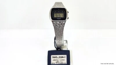 Orologio Vintage Casiontron 26CL-24M-1,QW-26 Japan Wr, LCD Quarzo Donna Bj 1977 - Immagine 1 di 4