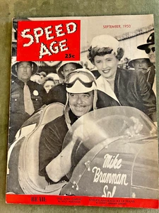 1950 SPEED AGE CLARK GABLE BARBARA STANWYCK MOVIE TO PLEASE A LADY RACE CAR - Picture 1 of 3