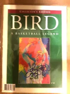  LARRY BIRD Boston Celtics COLLECTORS EDITION a Basketball legend retirement - Picture 1 of 1