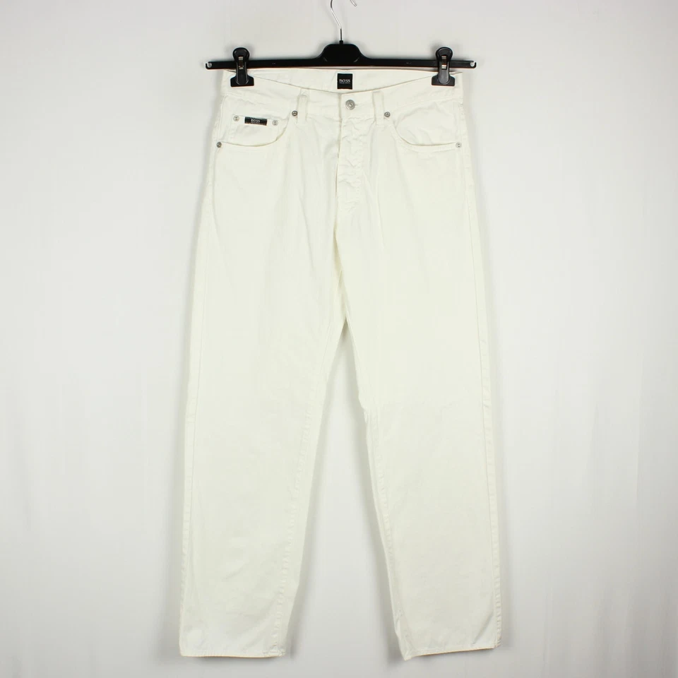 Pantalones de mezclilla para hombre Hugo Boss Arkansas1 talla W33 L30 corte r... - Imagen 1 de 4