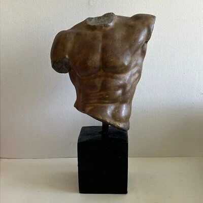 Alva Studios "Male Torso" 1991 Sergey Eylanbekov Sculpture - Image 1 of 4
