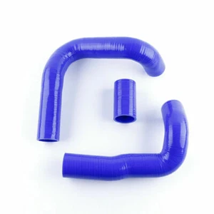 Tubo boost silicone intercooler blu per Mitsubishi PAJERO V20 2.8TD LWB - Foto 1 di 12