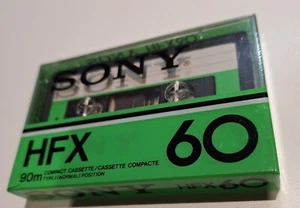 SONY HFX 60 kaseta magnetofonowa /D2284 - Zdjęcie 1 z 3