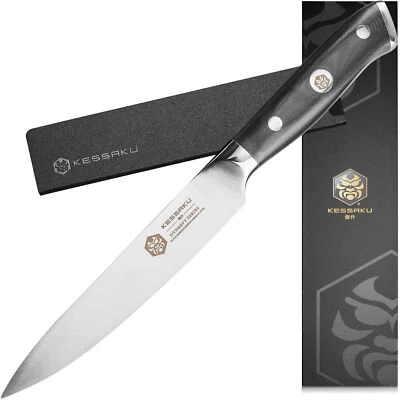 Kessaku 5" Utility Knife - Dynasty Series - German High Carbon Stainless Steel