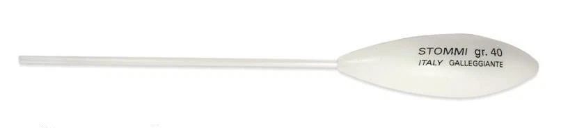 BOMBARDA GALLEGGIANTE PESCA STOMMI STRISCIO BIANCA MARE TROTA VARIE MISURE