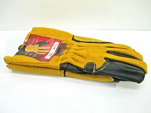 Nuevo-Guantes de soldadura de cuero piel de cerdo negros de semental BSX - BM88-SM pequeño - Imagen 1 de 4