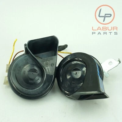 W219 03-11 Mercedes CLS E Left & Right High & Low Note Tone Horn Signal B689 - Image 1 of 4