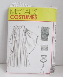 McCall's #4492 Vestido Medieval Vestido Chaleco Corpiño Talla 6 - 12 - SIN CORTAR - Imagen 1 de 2