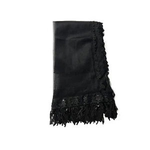 Damas Asiático Dupatta Mujer Moda Boda Dupatta Cuentas Chal Estola Musulmana - Imagen 1 de 4