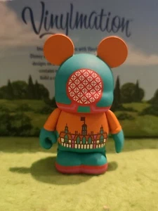 DISNEY Vinylmation 3" Park Set 8 Retro Epcot Center 1982 82 - Picture 1 of 2