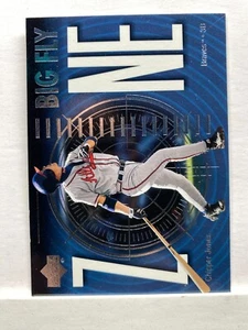 VTG Chipper Jones 2001 Upper Deck Big Fly Zone Card #Z10 Braves MLB Insert Z8 - Picture 1 of 1