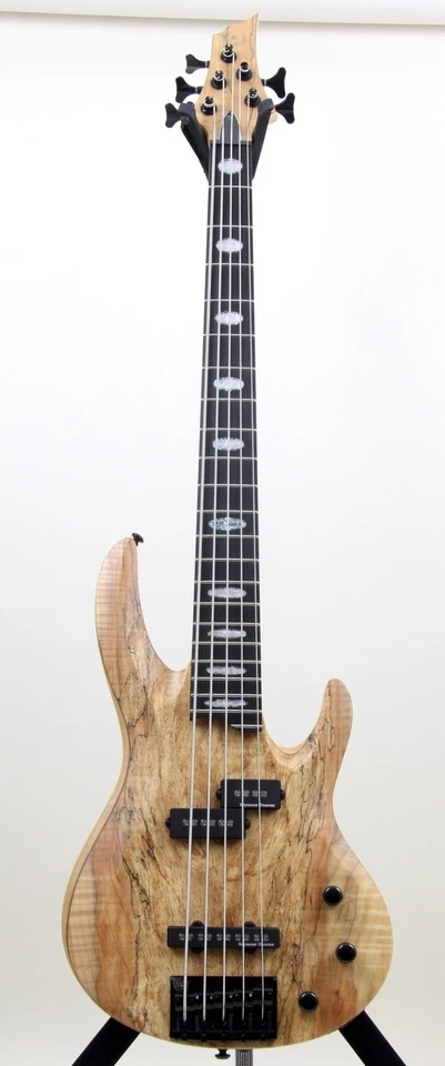 ESP Ltd Rb-1005sm Natural Satin PJ Type Electric Bass 5 String