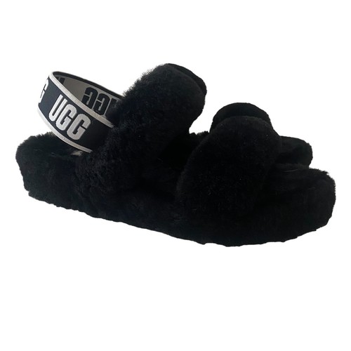 Sandali UGG Oh Yeah Slide taglia 9 pelle di pecora nera
