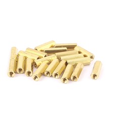 20 pièces Ordinateur Carte mère M3x15mm Femelle Socles Vis Hexagonal Entretoise