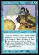 Three Wishes/Three Wishes | EX | Visions | Ger | Magic MTG