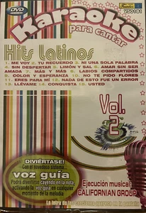 Karaoke Para Cantar Hits Latinos Vol 2 DVD Karaoke Sealed Fuentes Columbia - Picture 1 of 2