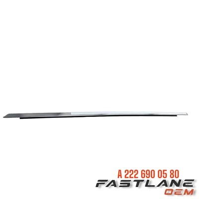 Mercedes-Benz S450/S550/S600 2014-2020 moldura delantera izquierda nuevo OEM 222 690 05 80 Foto 1 de 4