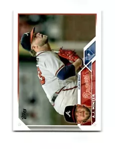 2023 Topps Series 1 - #159 A.J. Minter - Picture 1 of 2