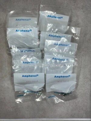 AMPHENOL 031-6468 CONNECTORS Threaded Screw (LOT OF 10) NOS (A) - Image 1 of 4