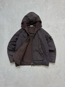 Vintage Stone Island 2002 Brown Lined Sniper Jacket - Picture 1 of 24