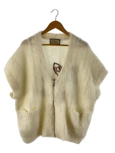GUCCI Cardigan (thick) L Mohair WHT 718195 XKC0R 9791 Used - Picture 1 of 6