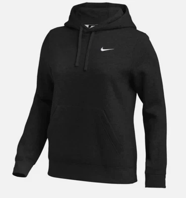 Sudadera con capucha polar de entrenamiento para mujer Nike, negra, talla GRANDE CJ1789-010 Foto 1 de 3