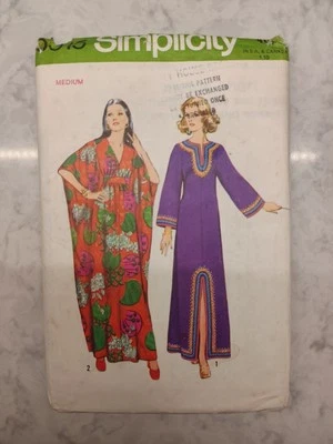 1972 Vintage Sewing Pattern B34"-36" CAFTAN FF And Uncut - Image 1 of 3