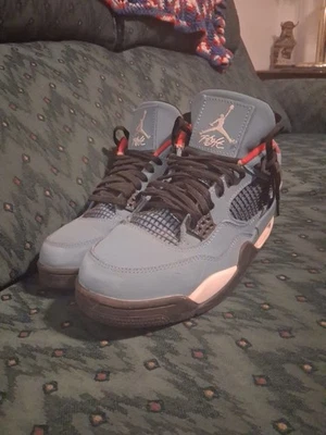 Air Jordan 4 Travis Scott Cactus Jack Azul Talla 8.5 Foto 1 de 4
