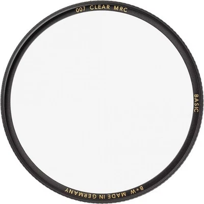 B+W MRC BASIC 007 Clear Filter (62mm) 66-1101258 - Image 1 of 4