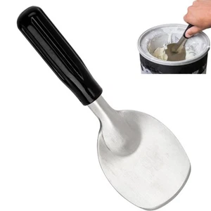 Heavy Duty Ice Cream Spade Scoop with Non-Slip Handle - Stainless Steel Ice C... - Picture 1 of 7