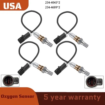 Sensor de oxígeno O2 aguas arriba + aguas abajo 4 piezas para Mazda Tribute 2001-2006 3,0 L V6 Foto 1 de 4