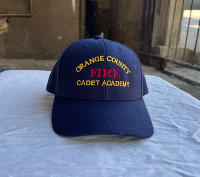 Gorra de béisbol ORANGE COUNTY FIRE CADET ACADEMY ajustable Lana acrílica talla hombre Foto 1 de 4