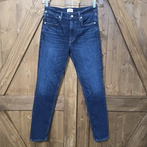 Citizens of Humanity Sloane Slim Jeans Damen 28 Dark Wash Denim Stretch CoH - Bild 1 von 9