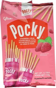 Strawberry Family Pocky 3.81 oz - Picture 1 of 1