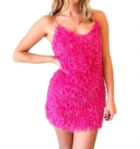 Le Lis flamingo dress size S - Picture 1 of 2