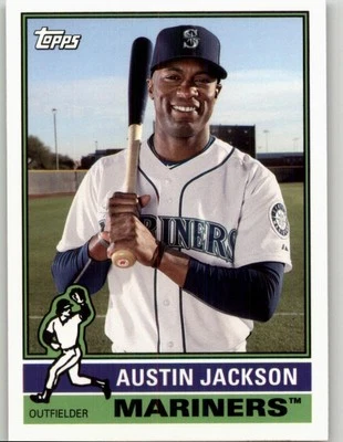 2015 Topps Archives Austin Jackson #140 Seattle Mariners - Image 1 of 2