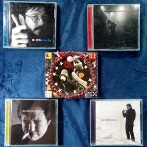 BILL HICKS: 4 CD Lot + Custom Original Art, Arizona Dangerous E-Minor Relentless - Imagen 1 de 7